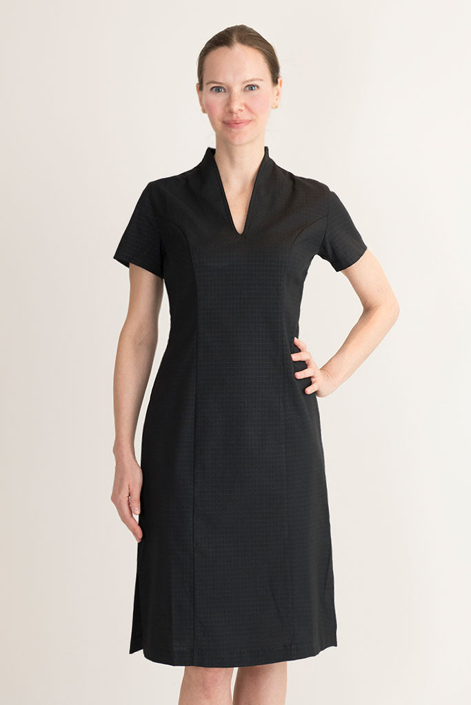 black spa dress