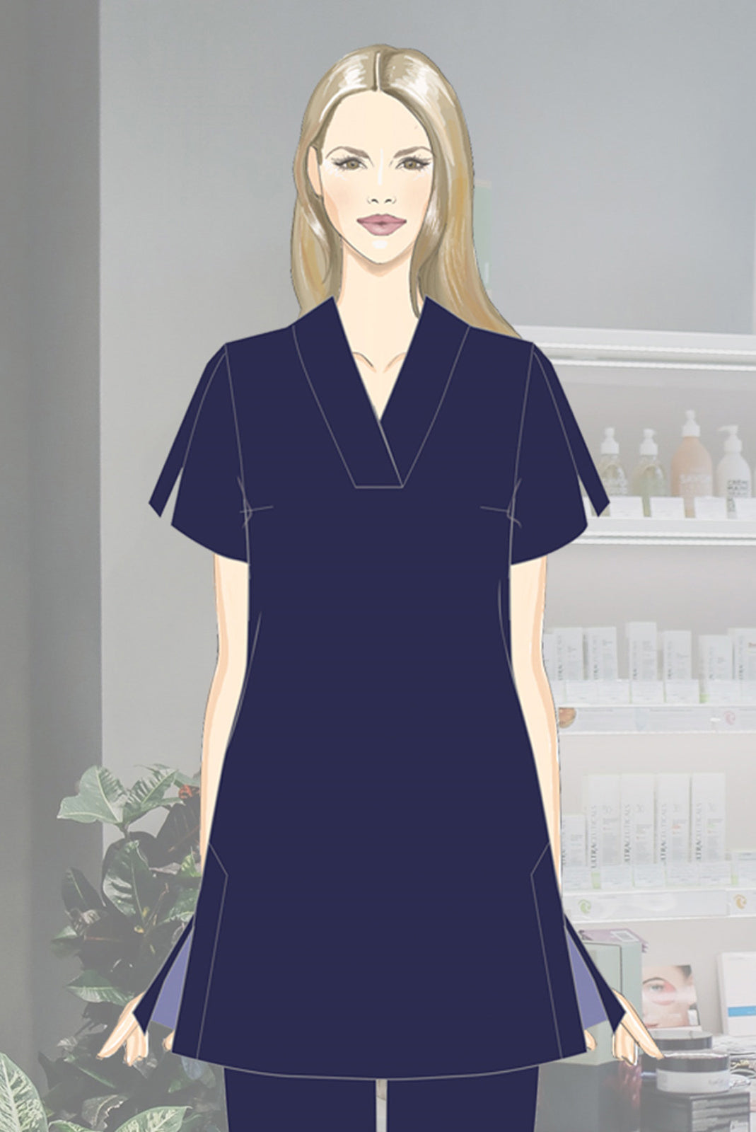 Spa tunic eco smooth