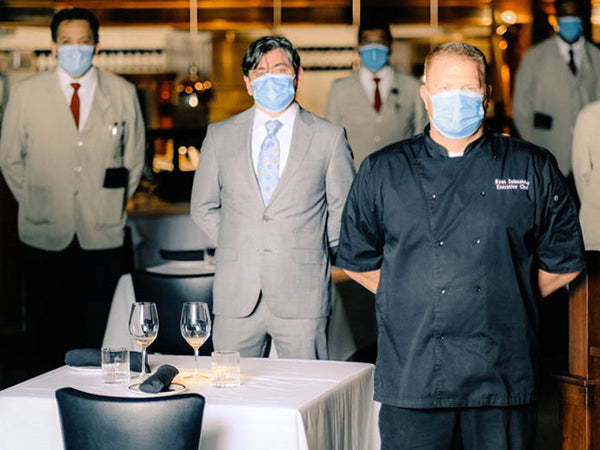 Will the new face of hospitality be wearing a face mask?