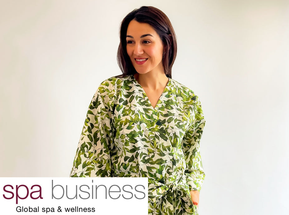 Sustainable spa robe, Spa Business 