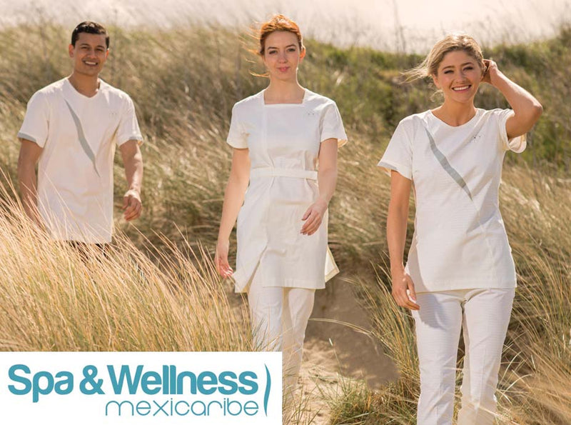 Sustainable spa uniforms, spa & wellness MexiCaribe