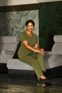 Fern Spa tunic green 