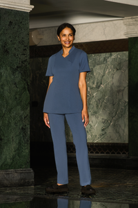 Fashionizer spa therapist blue trousers