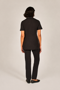 Spa therapist spa tunic black