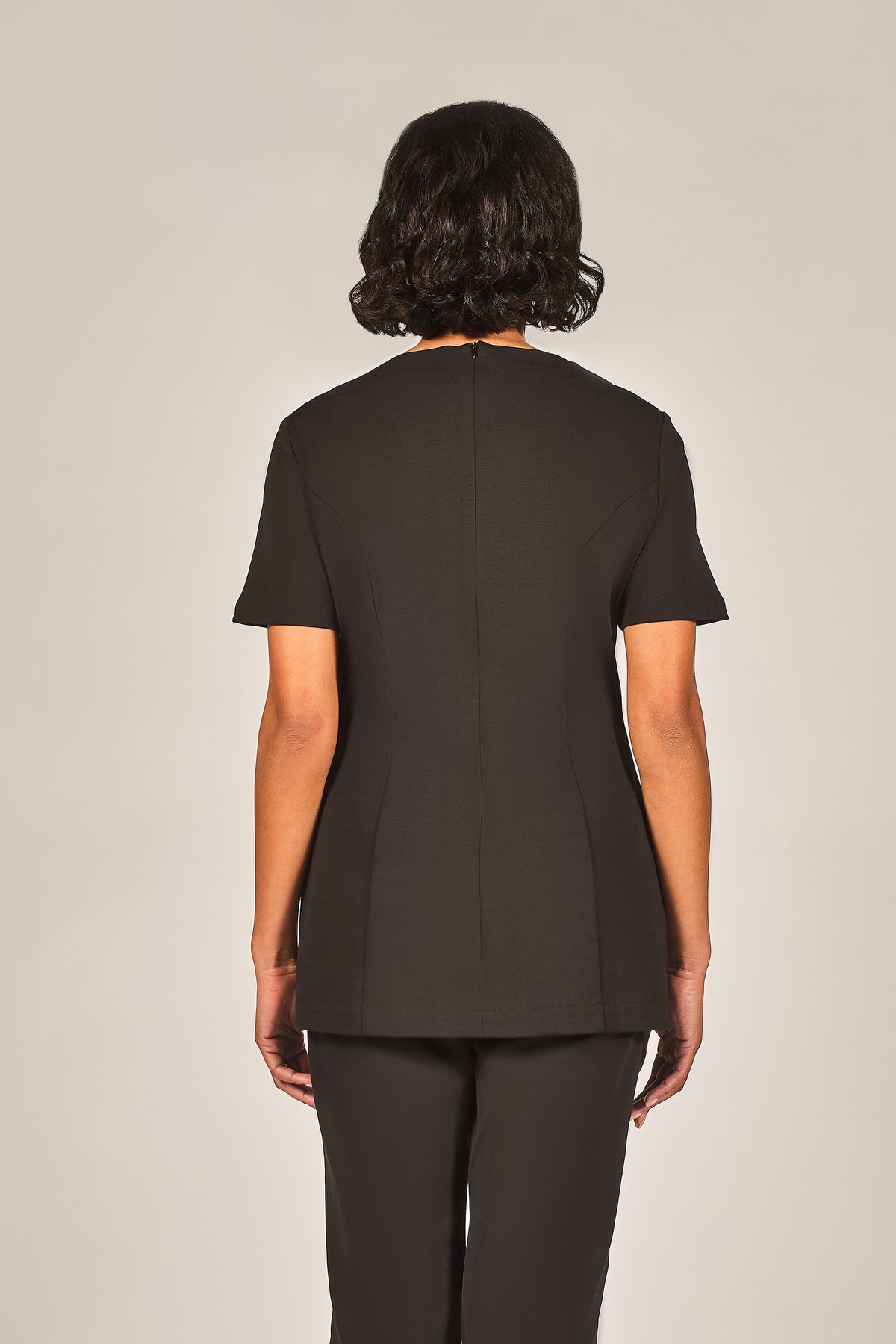 Wellness uniform black tunic