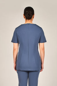 luxury spa uniform blue