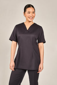navy spa tunic wellness