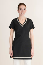 black tunic for aesthetician 